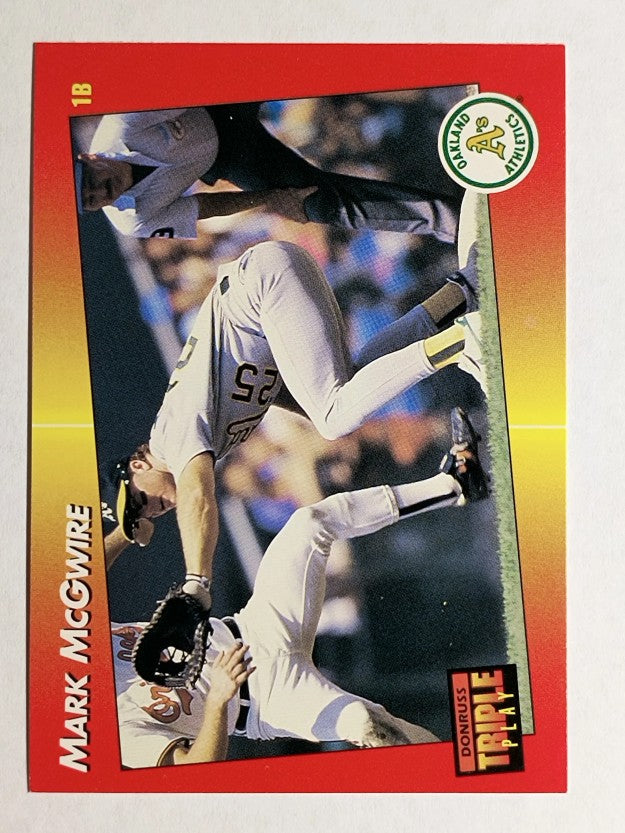 1992 Triple Play #262 Mark McGwire
