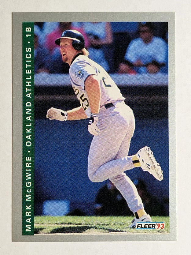 1993 Fleer #296 Mark McGwire