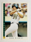 1993 Score #557 Mark McGwire
