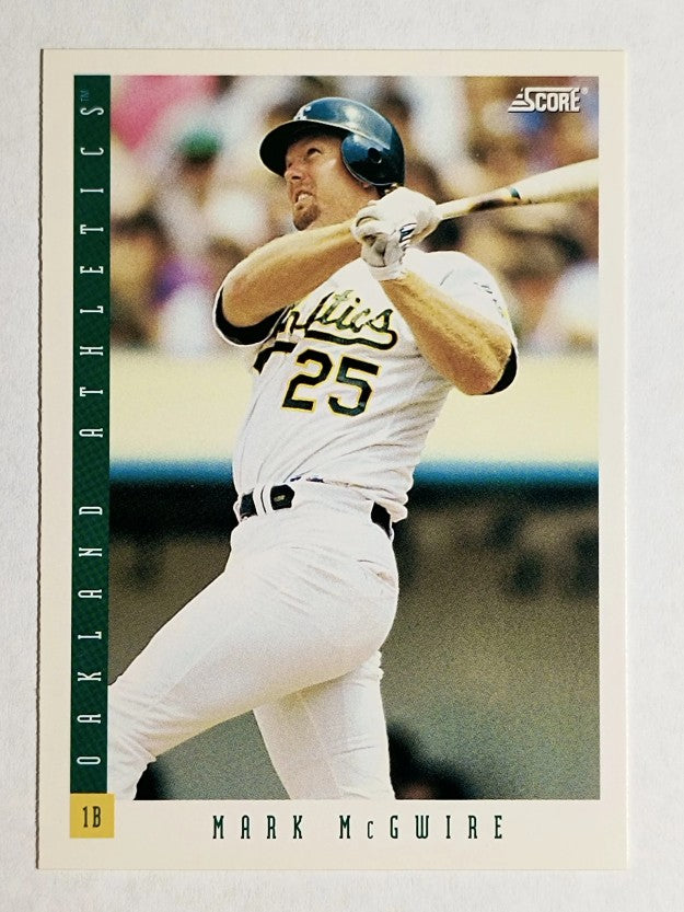 1993 Score #557 Mark McGwire