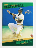 1993 Select Stat Leaders #52 Barry Bonds