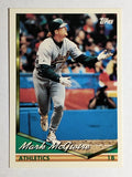 1994 Topps #340 Mark McGwire