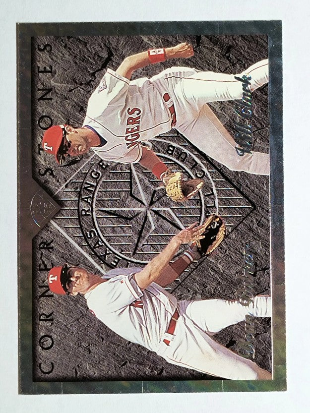 1995 Leaf Cornerstones #5 Will Clark/Dean Palmer