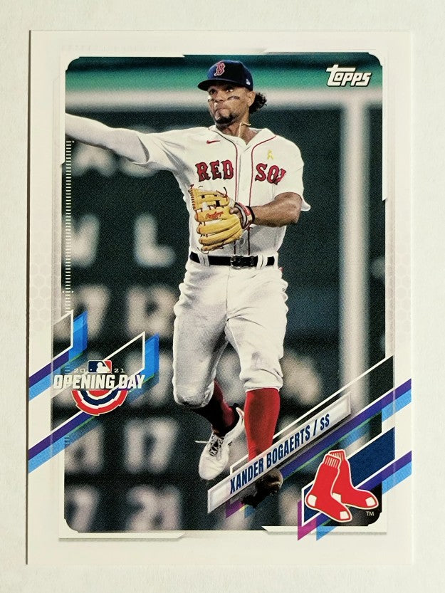 2021 Topps Opening Day #158 Xander Bogaerts