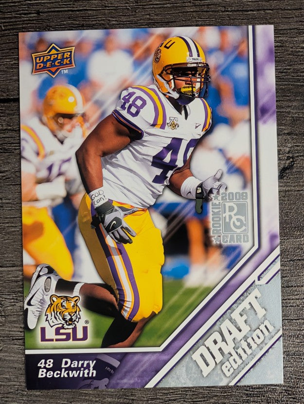 2009 Upper Deck Draft Edition #59 Darry Beckwith RC