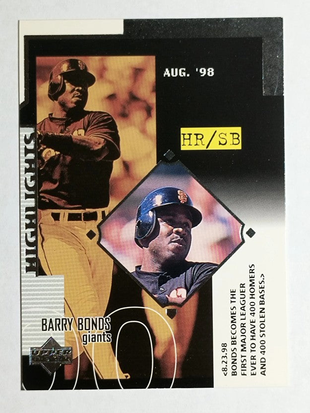 1999 Upper Deck #531 Barry Bonds SH CL