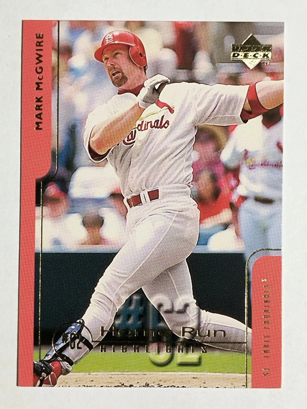 1999 Upper Deck Challengers for 70 #62 Mark McGwire HRH