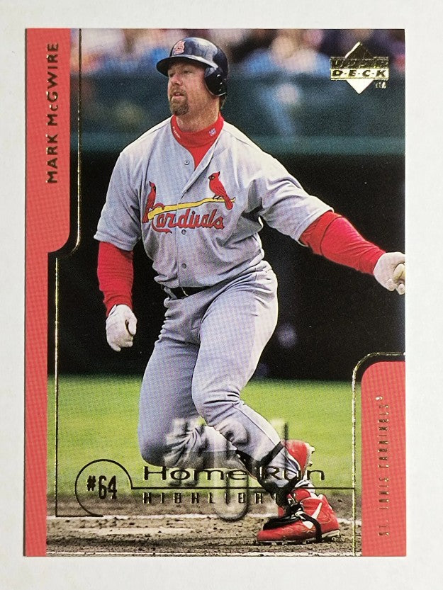 1999 Upper Deck Challengers for 70 #64 Mark McGwire HRH