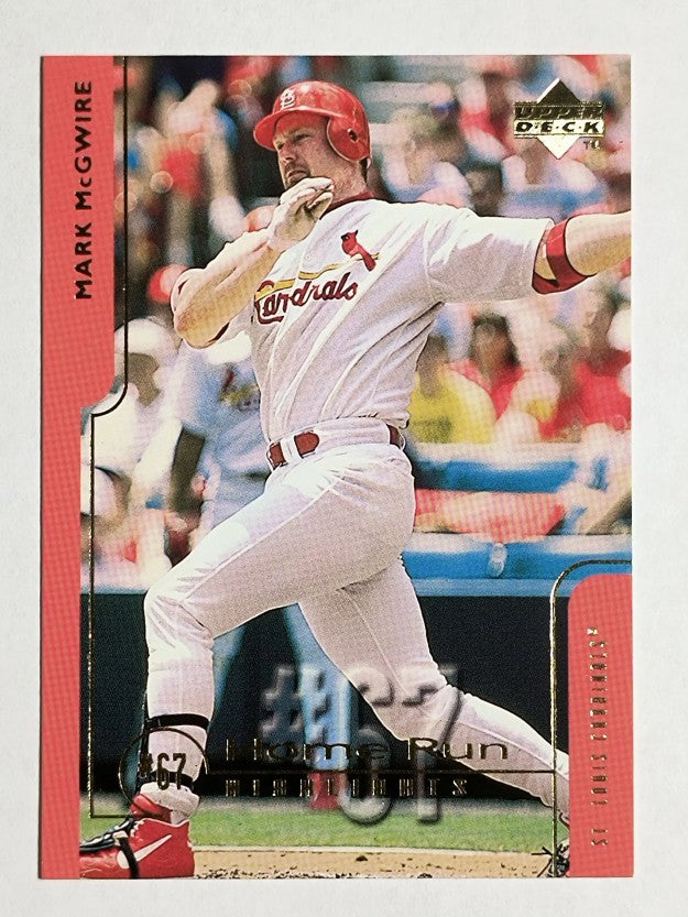 1999 Upper Deck Challengers for 70 #67 Mark McGwire HRH