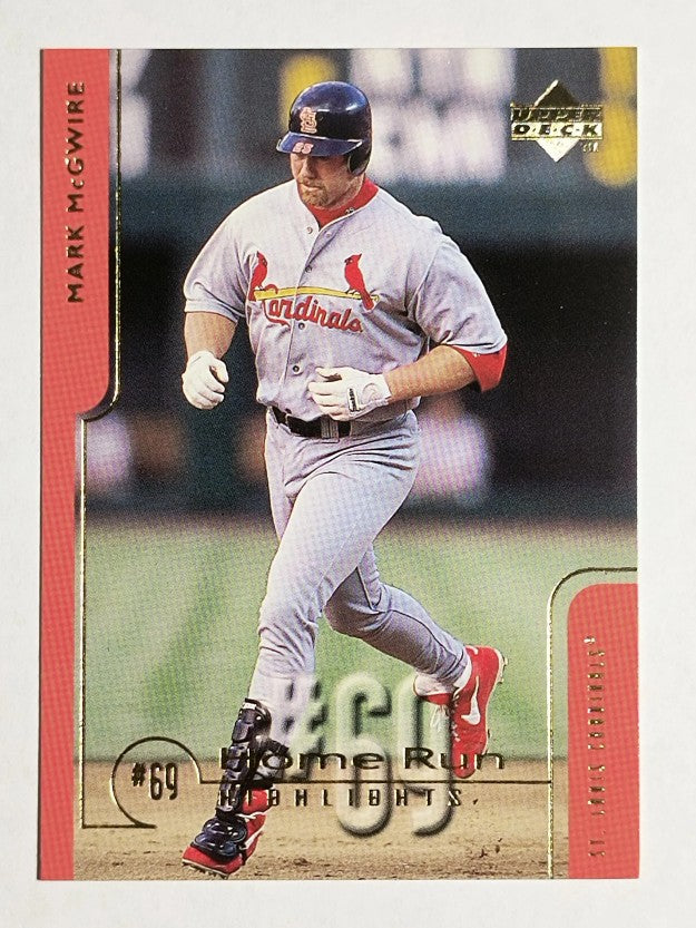 1999 Upper Deck Challengers for 70 #69 Mark McGwire HRH