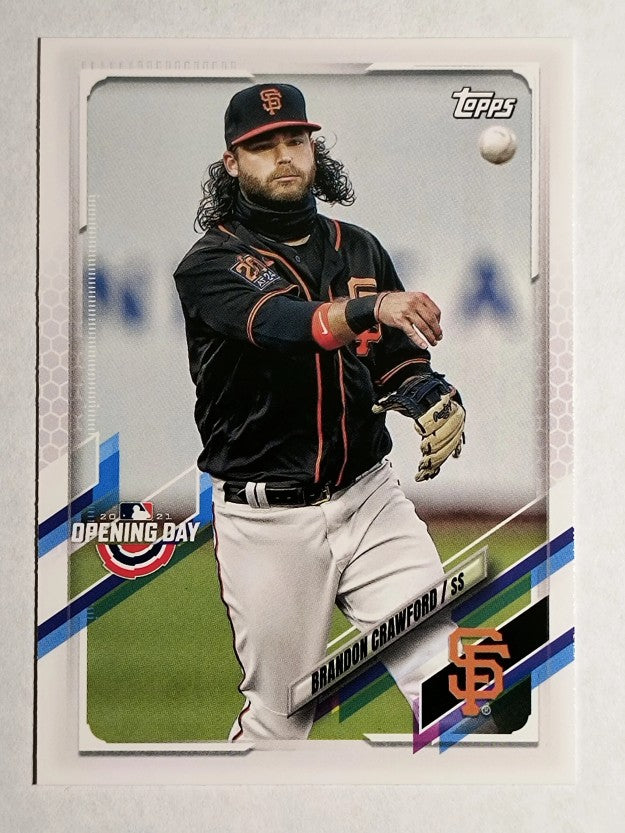 2021 Topps Opening Day #171 Brandon Crawford