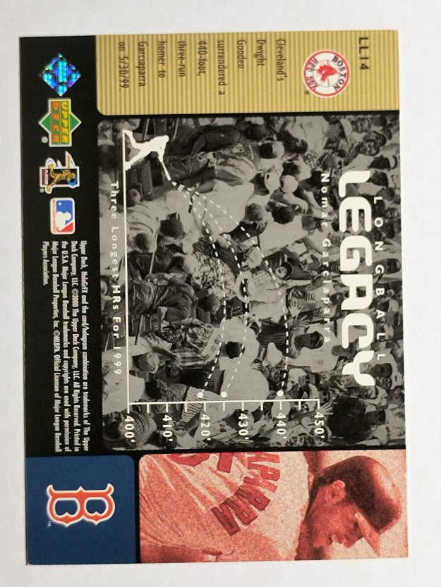 2000 Upper Deck HoloGrFX Longball Legacy #LL14 Nomar Garciaparra