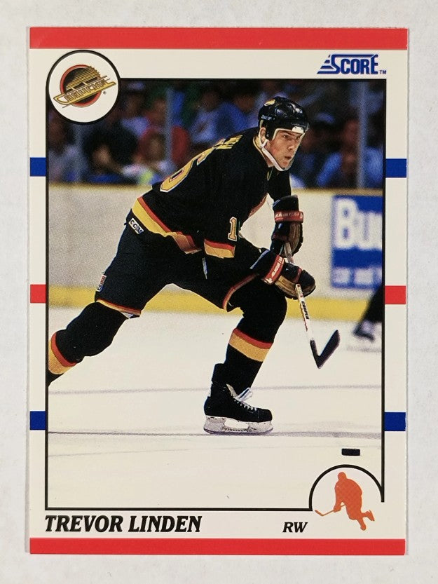 1990-91 Score #32 Trevor Linden