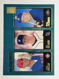 2001 Topps #371 Travis Hafner/Eric Munson/Bucky Jacobsen RC