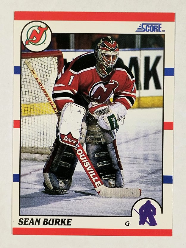 1990-91 Score #34 Sean Burke
