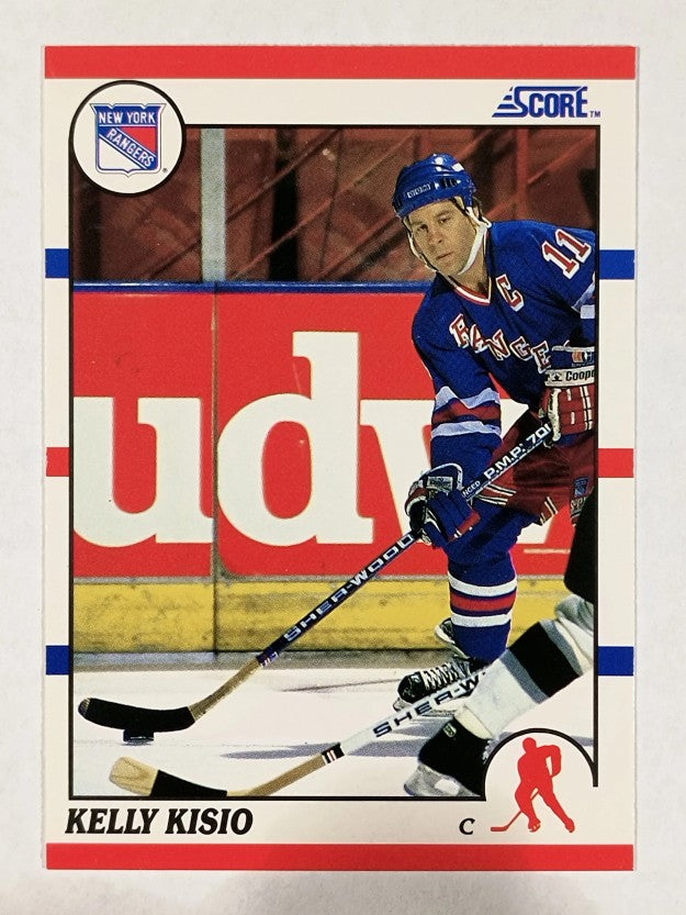1990-91 Score #37 Kelly Kisio
