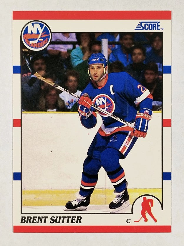 1990-91 Score #39 Brent Sutter