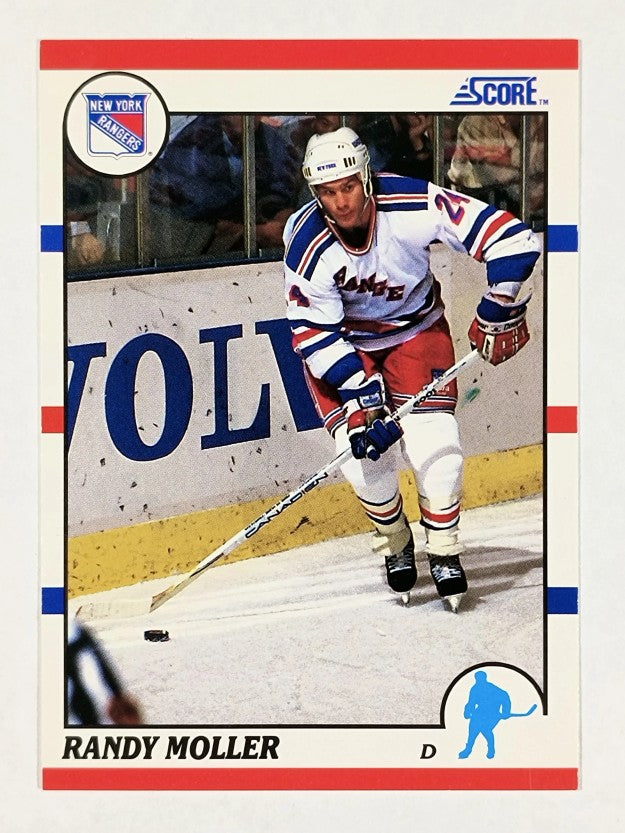 1990-91 Score #45 Randy Moller