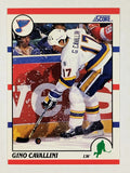 1990-91 Score #63 Gino Cavallini