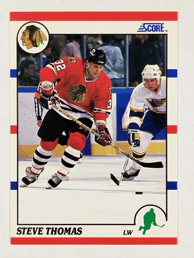 1990-91 Score #66 Steve Thomas
