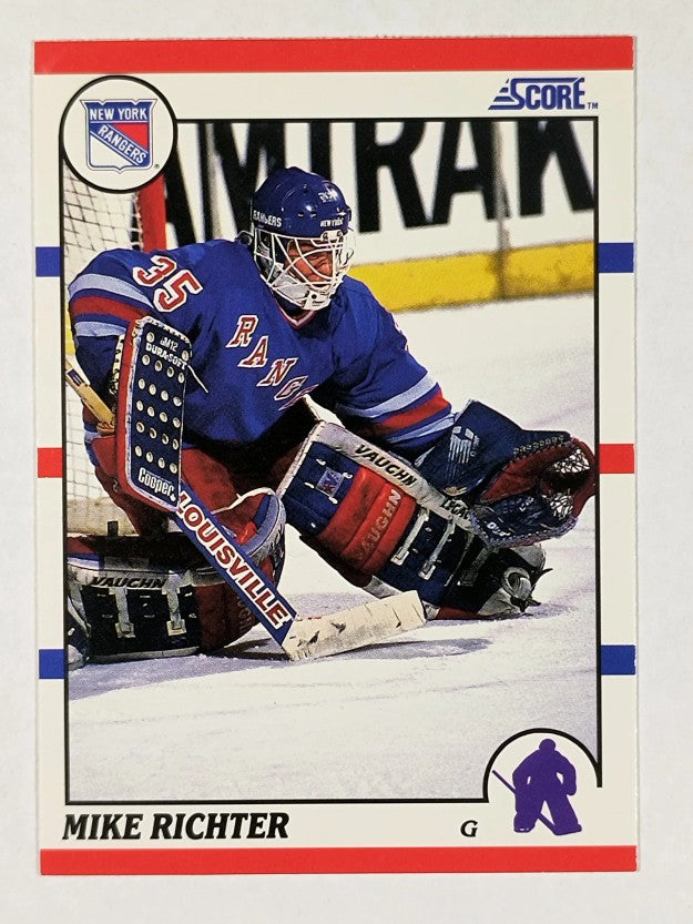 1990-91 Score #74 Mike Richter RC