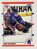 1990-91 Score #74 Mike Richter RC