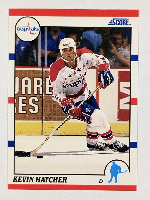 1990-91 Score #90 Kevin Hatcher