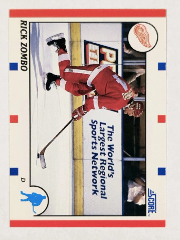 1990-91 Score #101 Rick Zombo RC
