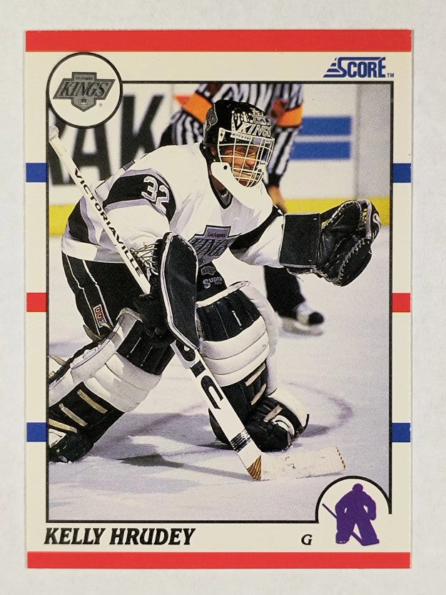 1990-91 Score #115 Kelly Hrudey