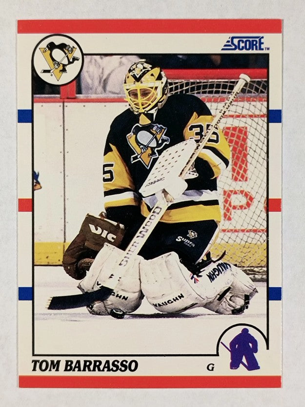 1990-91 Score #121 Tom Barrasso