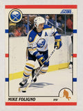 1990-91 Score #133 Mike Foligno