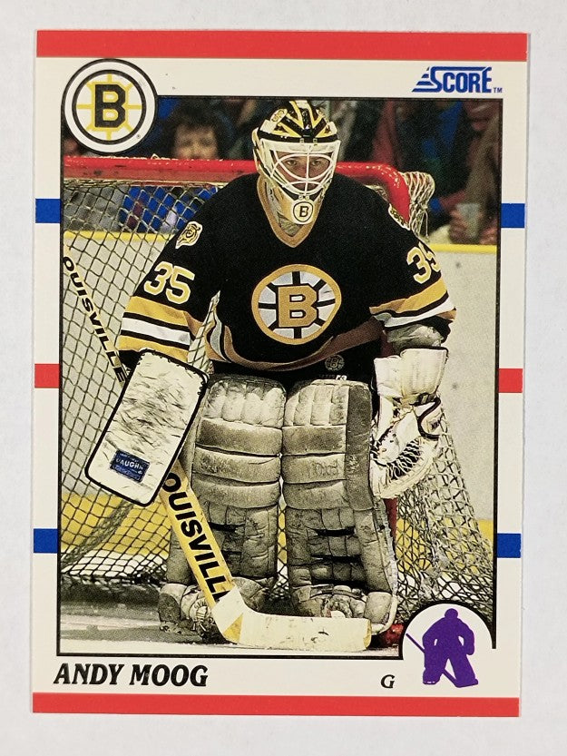 1990-91 Score #140 Andy Moog