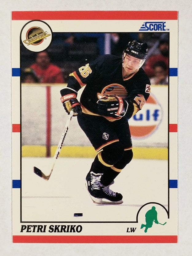 1990-91 Score #154 Petri Skriko