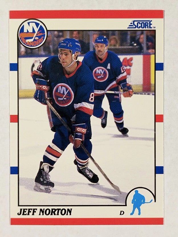 1990-91 Score #157 Jeff Norton