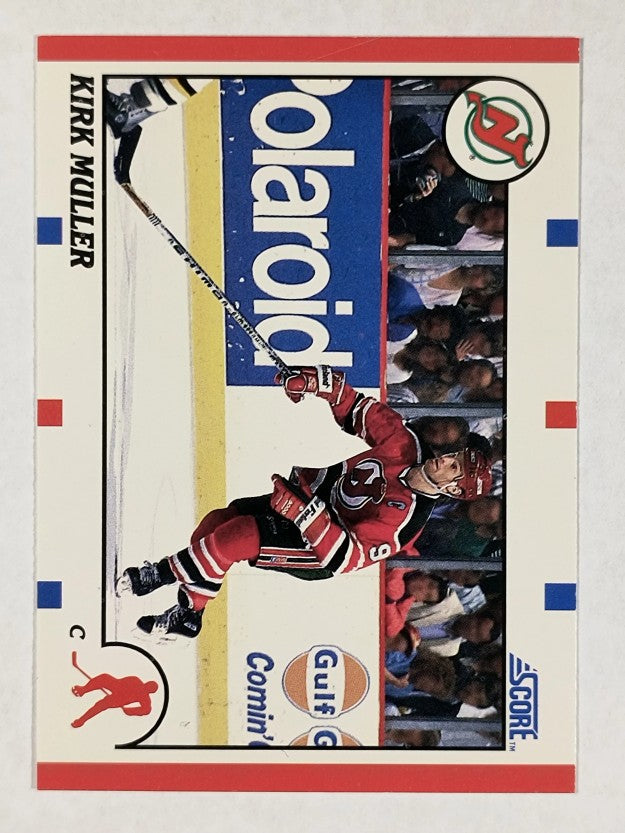 1990-91 Score #160 Kirk Muller