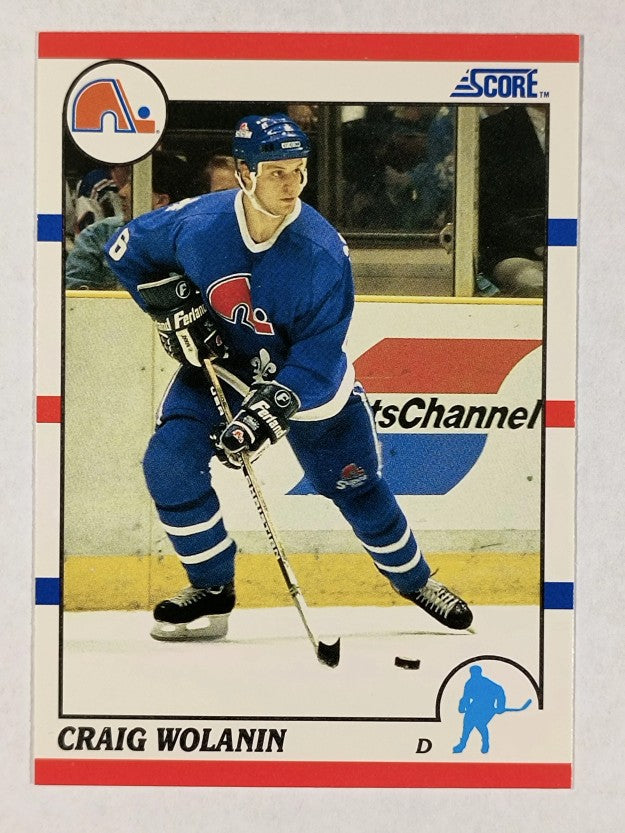 1990-91 Score #167 Craig Wolanin RC
