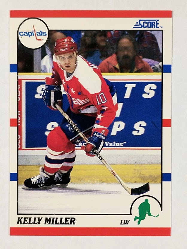 1990-91 Score #168 Kelly Miller