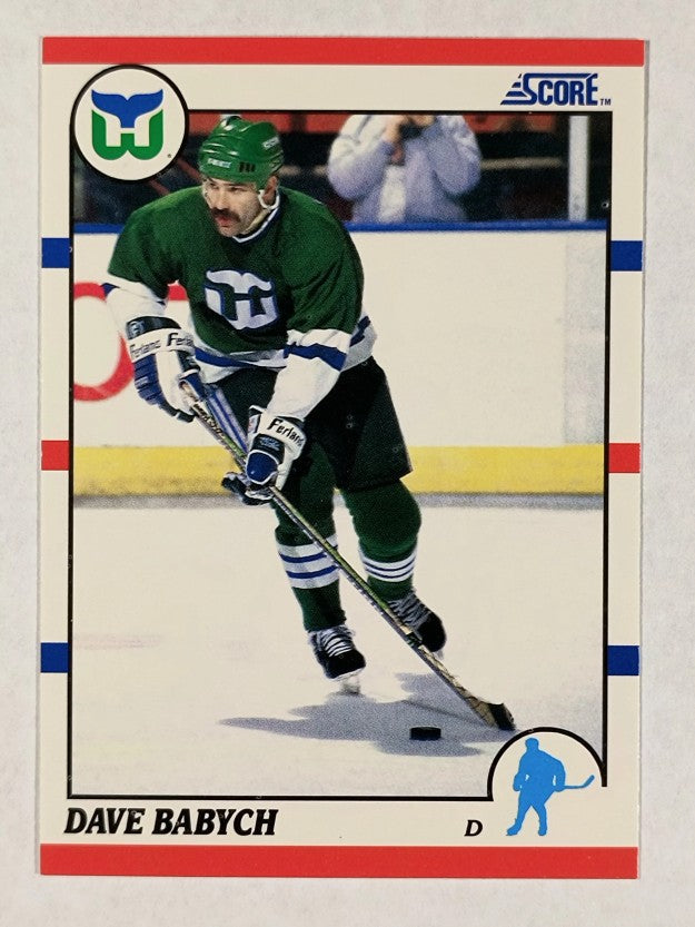 1990-91 Score #172 Dave Babych