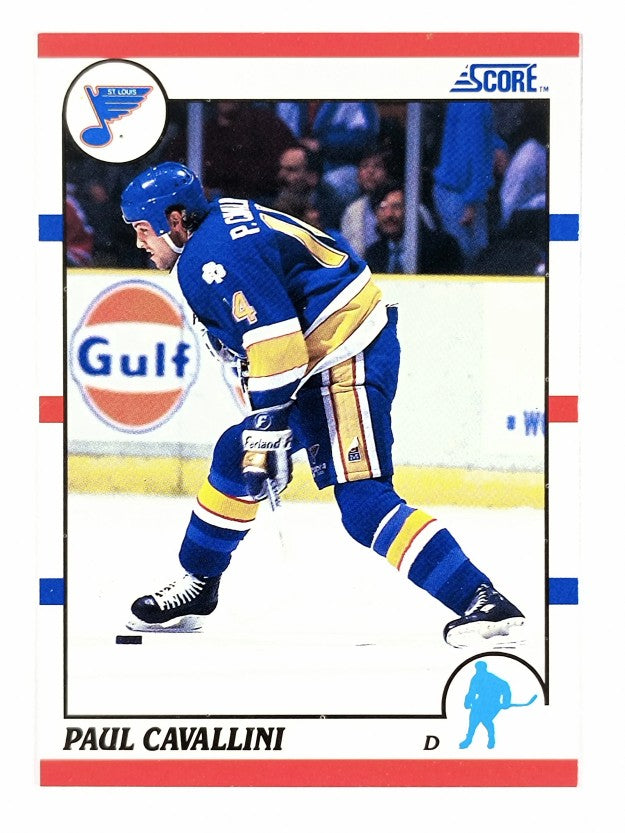 1990-91 Score #185 Paul Cavallini