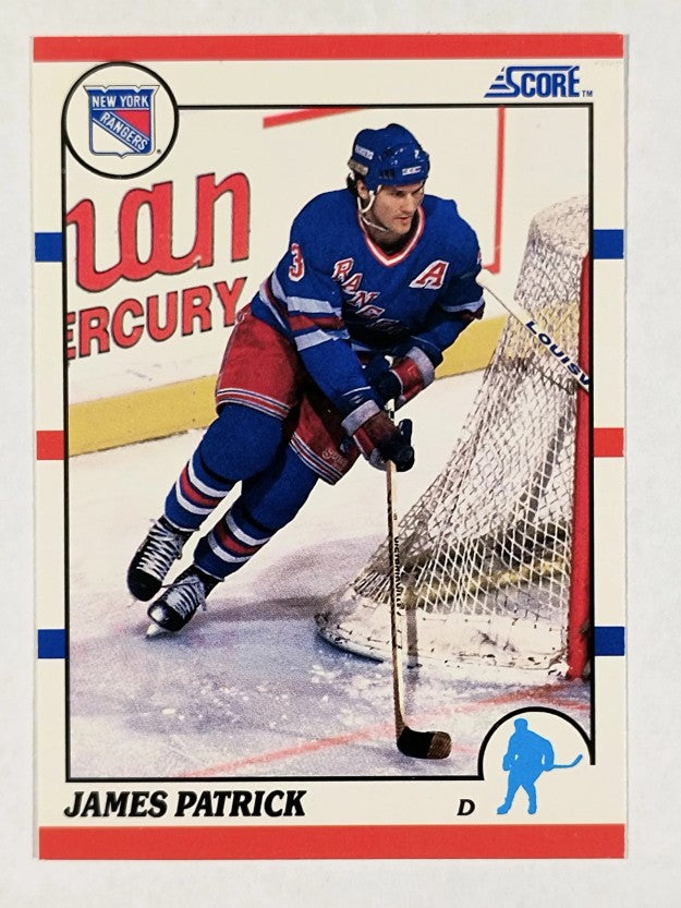 1990-91 Score #194 James Patrick