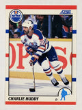 1990-91 Score #199 Charlie Huddy