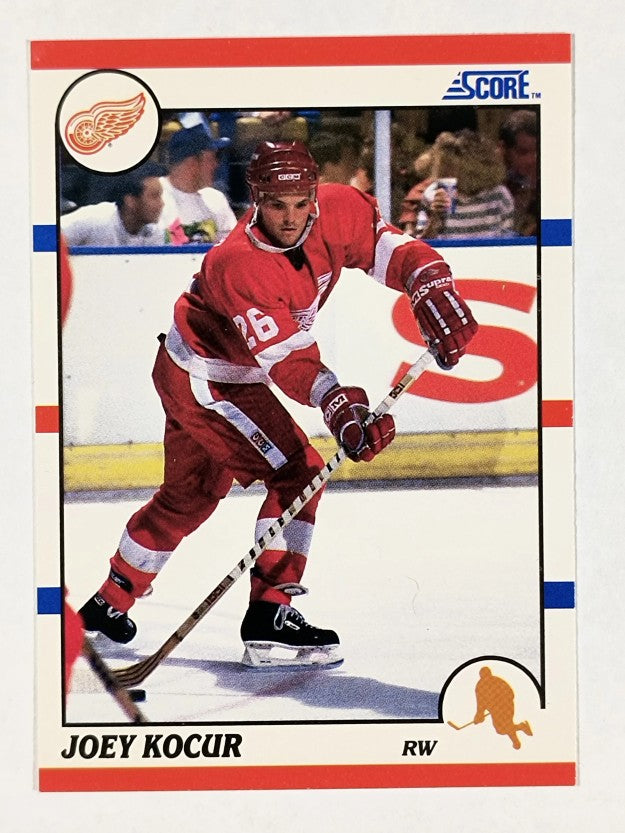 1990-91 Score #201 Joey Kocur RC