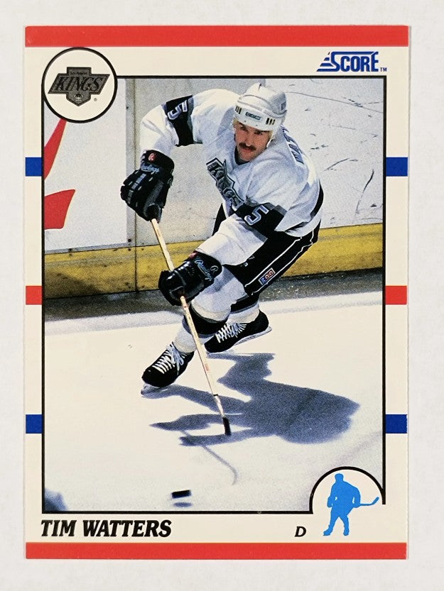 1990-91 Score #204 Tim Watters