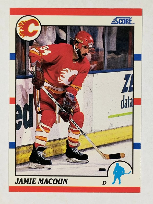 1990-91 Score #216 Jamie Macoun