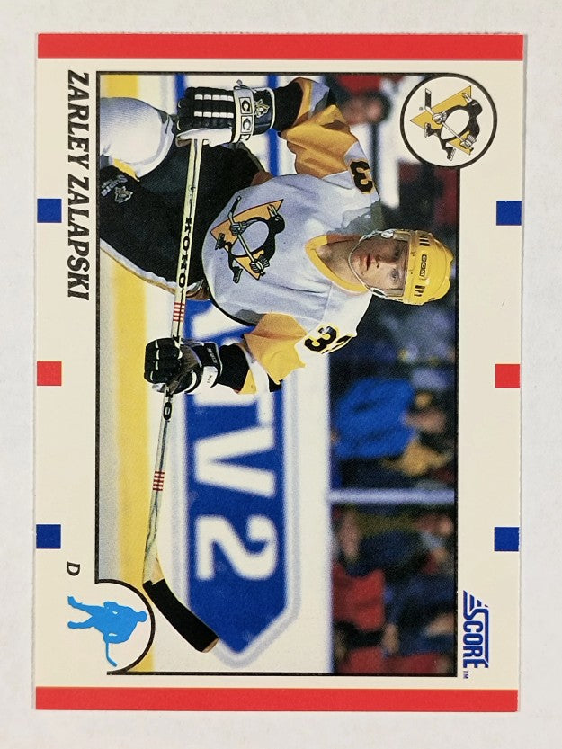 1990-91 Score #218 Zarley Zalapski