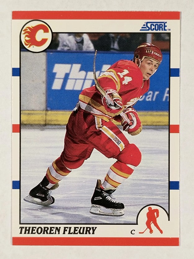 1990-91 Score #226 Theo Fleury