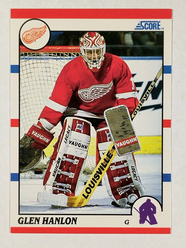 1990-91 Score #228 Glen Hanlon