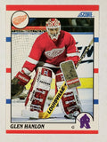 1990-91 Score #228 Glen Hanlon