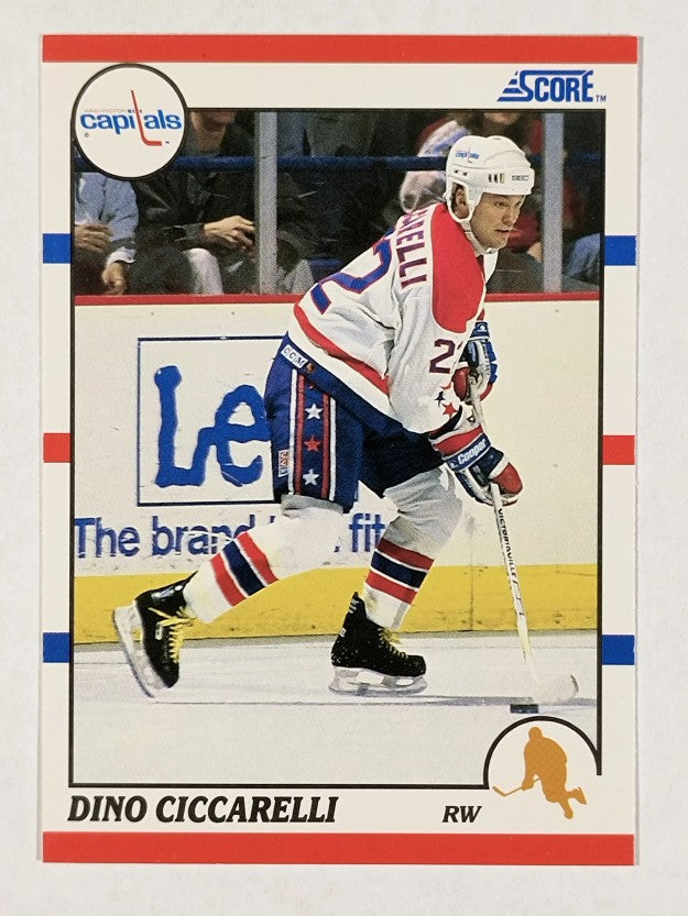 1990-91 Score #230 Dino Ciccarelli
