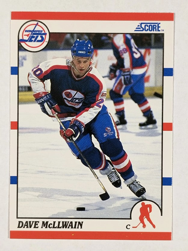 1990-91 Score #231A Dave McLlwain ERR/Shoots right
